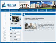 Tablet Screenshot of noevaimmobilier.com
